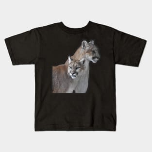 Mountain Lion Kids T-Shirt